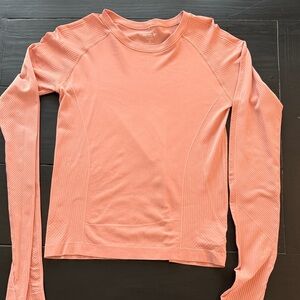 Old Navy active Coral Long Sleeve Tee size medium